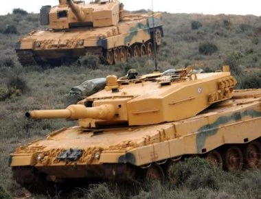 Γερμανικά άρματα Leopard μετέφεραν οι Τούρκοι στα κατεχόμενα